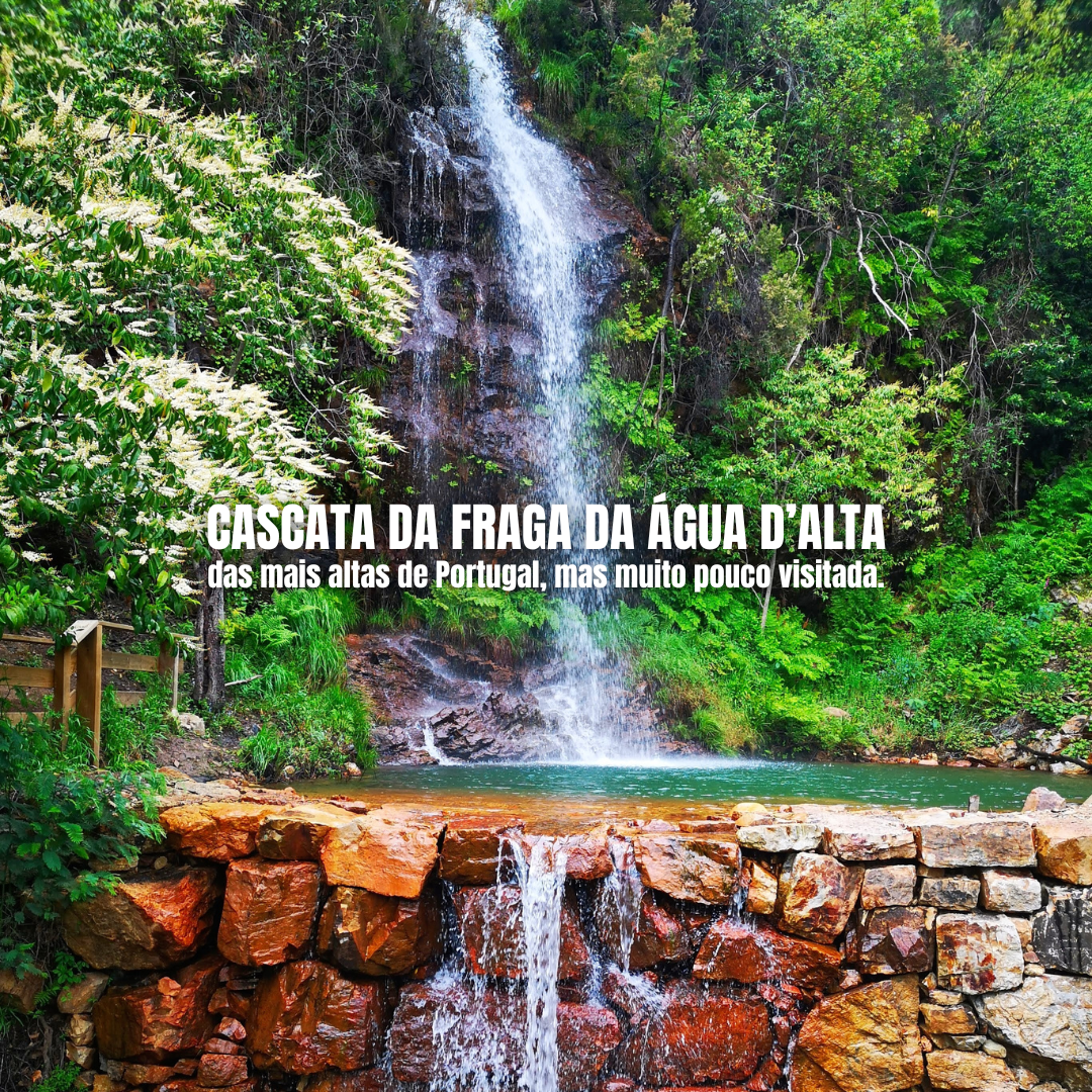 Cascata da Fraga da Água d’Alta Serra da Estrela cascata secreta